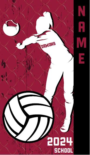 Bismarck High_VB Door Posters