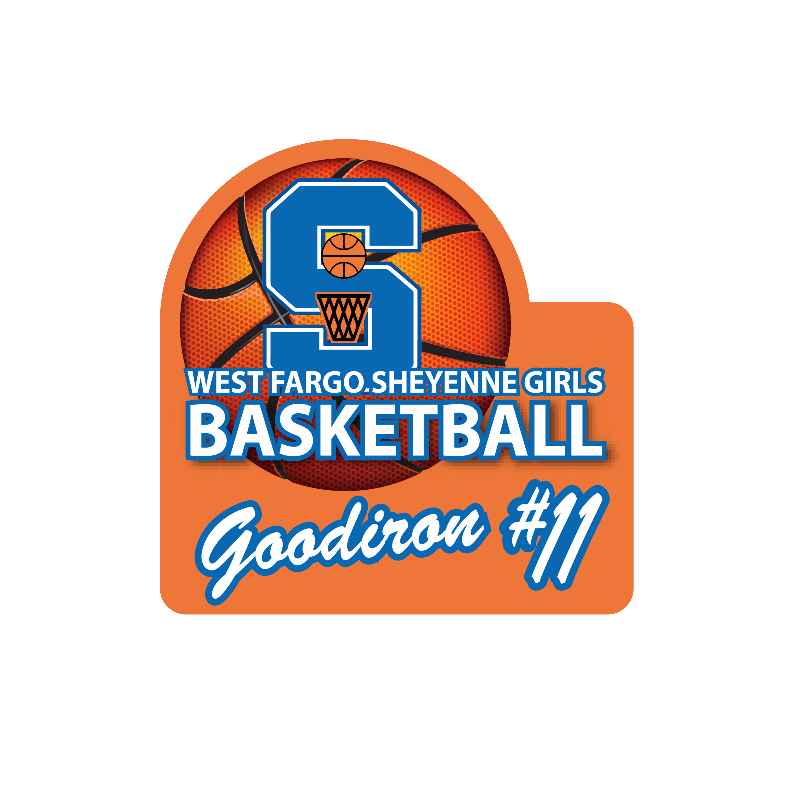 basketball magnet